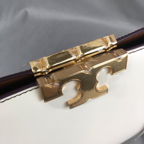 Tory Burch Eleanor Spazzolato Satchel Bag - Picture 12 of 15